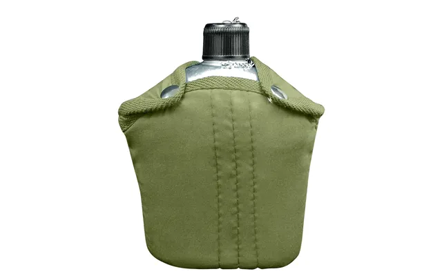 Rothco Aluminium Feltflaske M. Cover Oliven - One Size