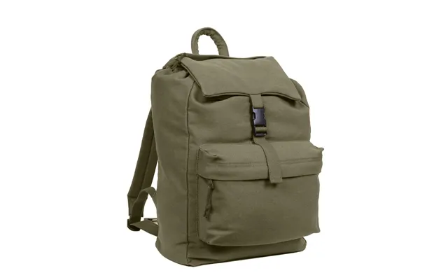 Rothco Canvas Day Pak Rygsæk 33l Oliven - One Size