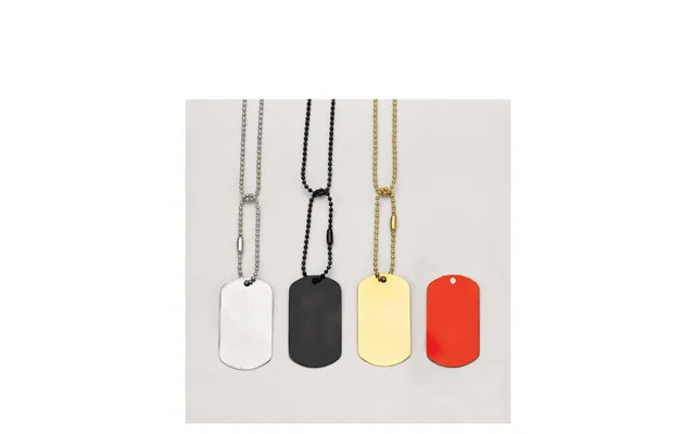Rothco Dog Tag Kæde U Dog Tags Sort