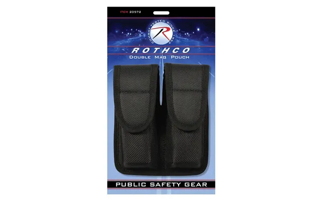 Rothco Dual Magasin Pouch - Slidstærk 1680d Sort