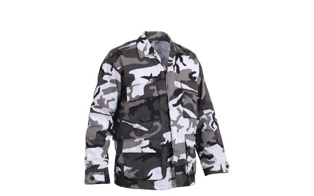 Rothco Langærmet Bdu Skjorte Urban Camouflage - L