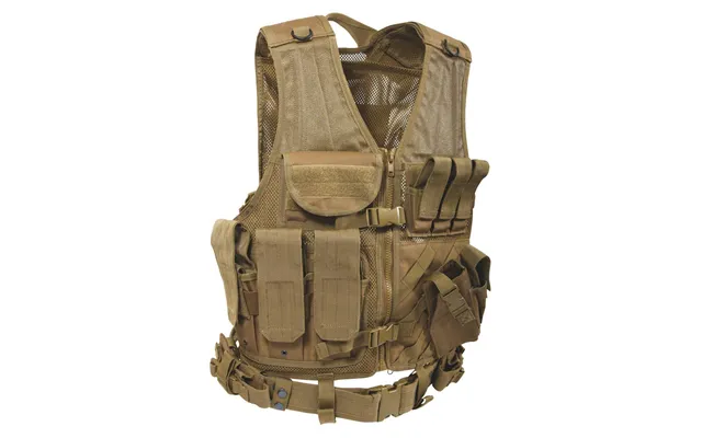 Rothco Molle Taktisk Vest Coyote Brun
