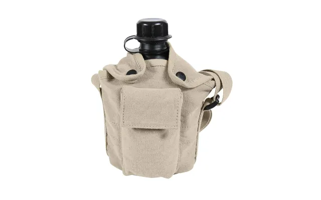 Rothco Vintage Canvas Carry-all Feltflaske Etui Med Skulderstrop Khaki