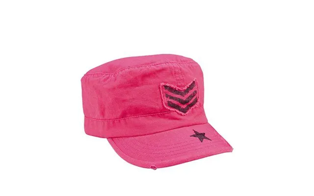 Rothco Vintage Cap Dame Pink W. Sort Stripes & Star - One Size