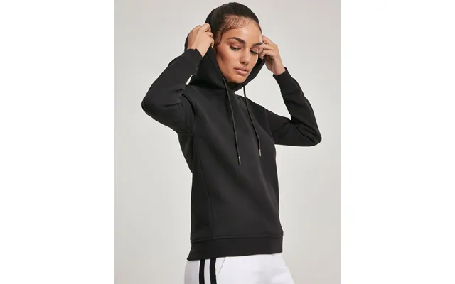 Urban Classics Dame Økologisk Hoodie Sort