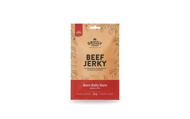 Grizzly Jerky - Burn Baby Burn