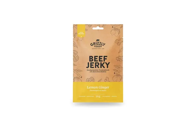 Grizzly Jerky - Citron Ginger