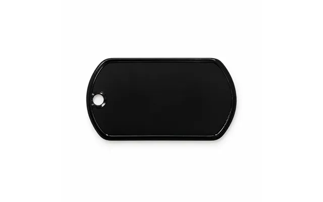 Sort Aluminium Dogtag
