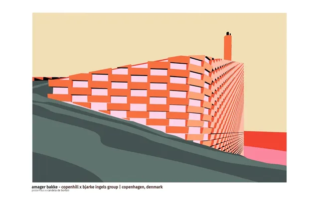 Amager Bakke, København - Posterhaus X Candela De Bortoli