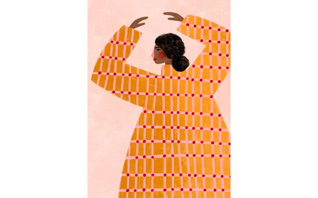 The Woman With The Checked Dress - Bea Muller