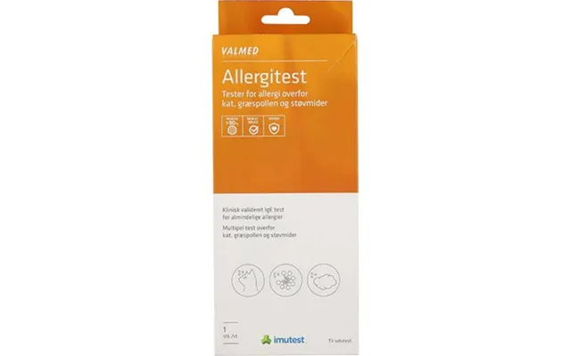 Allergitest For Kat - Støv Og Græs Valmed
