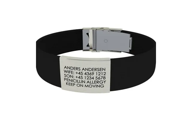 Armbånd Med Astma Allergi Information - Astma Allergi Shoppen