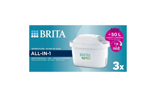 Brita Pack 3 Mxpro Filterpatron - Vandrensning