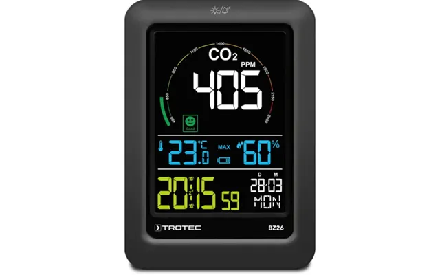 Co2 Luftkvalitetsmåler Trotec - Mål Dit Indeklima