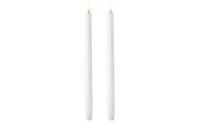 Uyuni Led Kronelys - 2 Stk. 35 Cm. Ekstra Høje