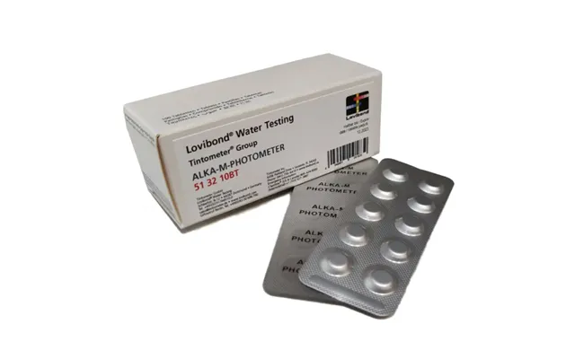 Alka M Test Tabletter Til Digital Tester - 1 Ark Med 10 Stk.