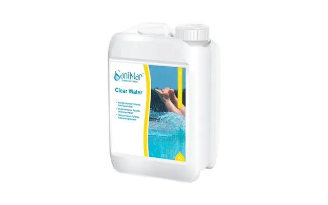 Clear Water - 3 Ltr. Saniklar Flydende Flokningsmiddel