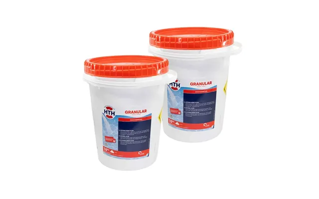Klor Granulat Til Pool Hth 2 X 10 Kg