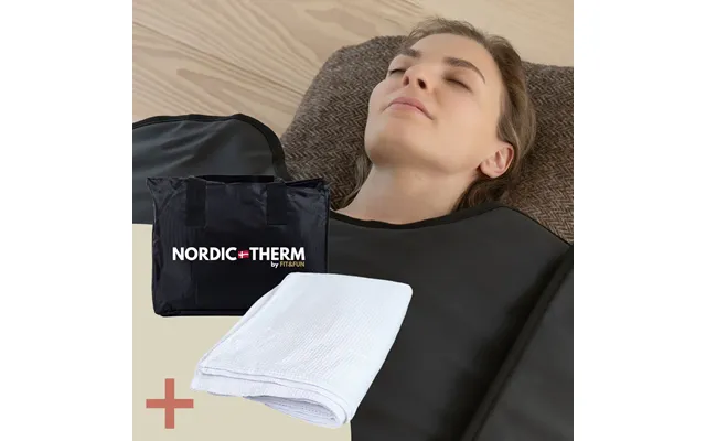 Nordic Therm Deluxe Infrarødt Saunatæppe Pakke 3 Varmezoner