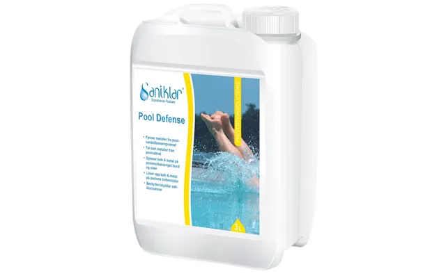 Saniklar Pool Defence - 3 Liter Mod Kalk Og Jern