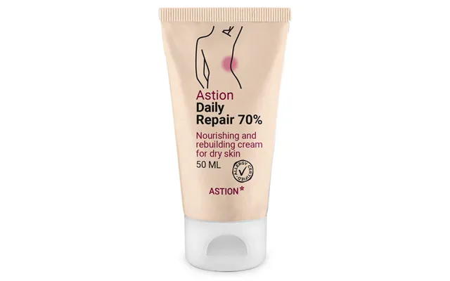 Astion Fedtcreme 70 % Â Daglig Fugtpleje Ved Eksem Og Kløe - 50 Ml