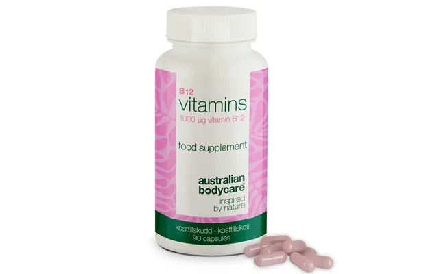 B12 Vitamin Kosttilskud - 90 Veganske Kapsler Ã  1000 Â G Â Vitamin B12 I Høj Dosis