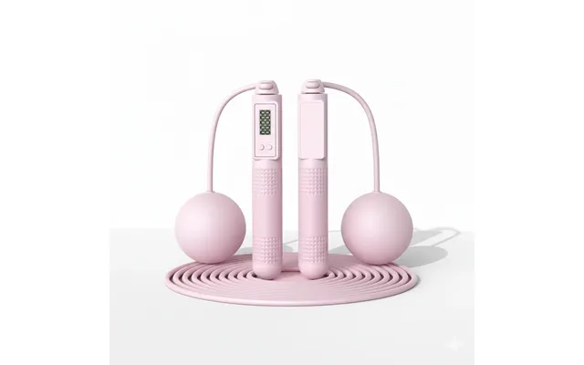 Smartrope Trådløst Sjippetov Med Tæller - Pink