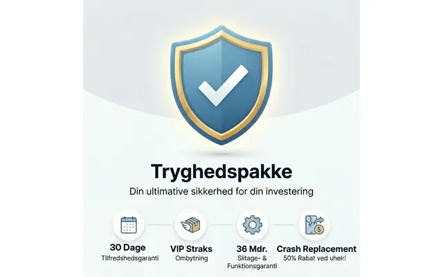 Tryghedspakke - 800-1.199 Kr.