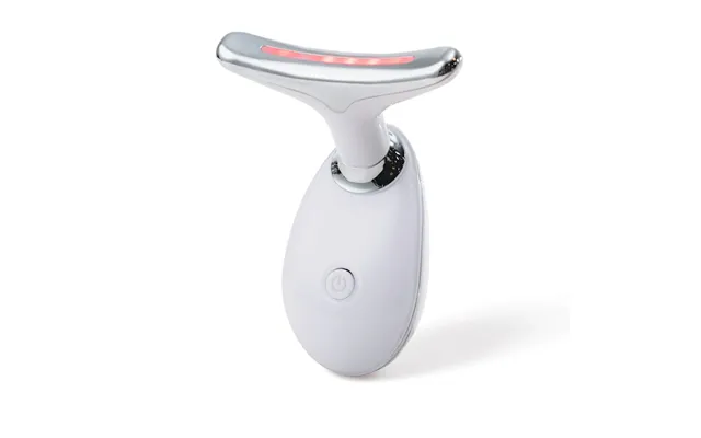Vibralift - Multifunktionel Nakke- Og Ansigtsmassager Med Led, Sonisk Vibration Og Varme