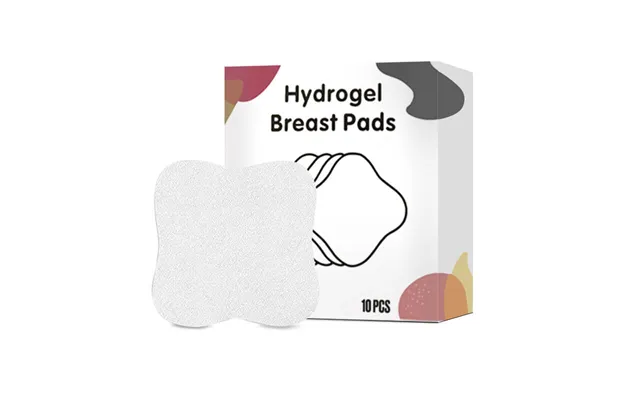 Hydrogelindlæg Til Ømme Brystvorter Breast Pads 10 Stk.