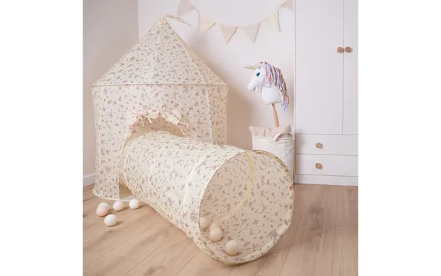 Babynohr - Pop Up Legetelt Vintage Flowers
