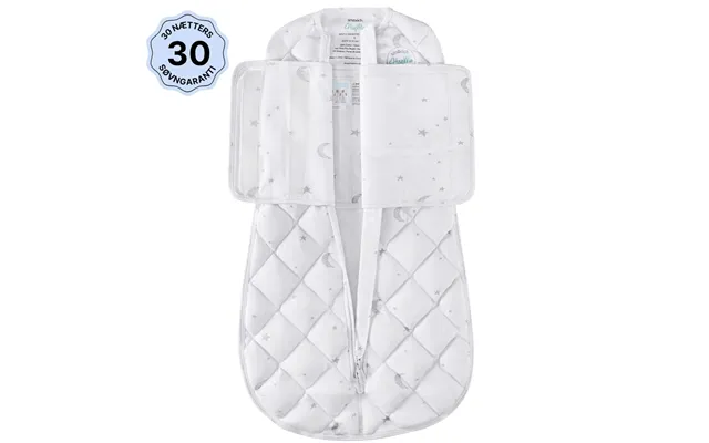 Sleepyswaddle - Whisper White S