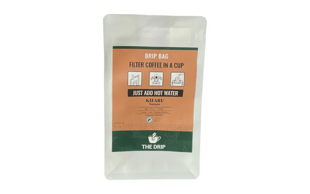 Kaffe - The Drip Kifaru Tanzania 4-pak
