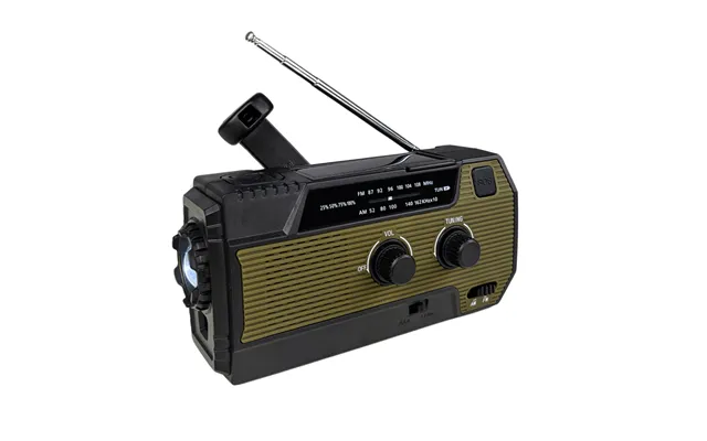 Nødradio Fm Am - 4000 Mah Powerbank