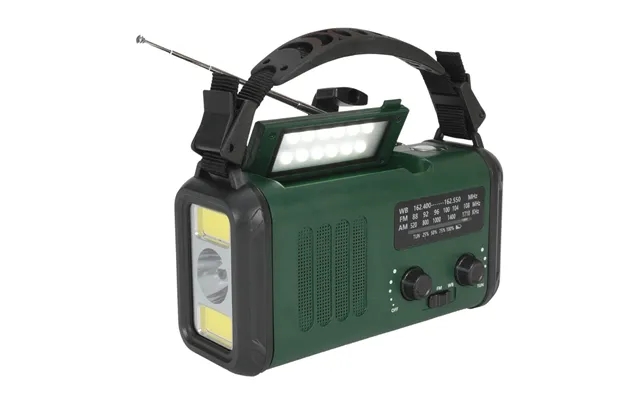 Nødradio Fm Pro 10.000mah - Håndsving