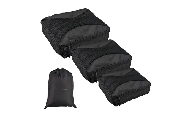 Packing Cubes Sæt - Inkl. Vaskepose
