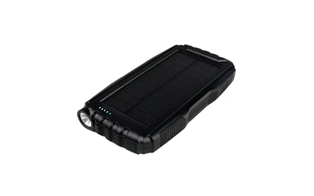 Powerbank Med Solceller - 20.000 Mah