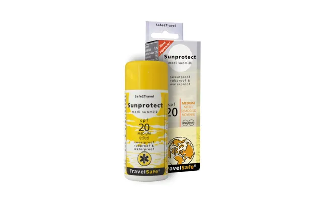 Solcreme - Travelsafe Sunprotect 20
