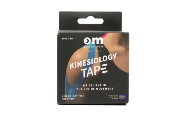 Ortho Movement Kinesiology Tape 5 Cm Black