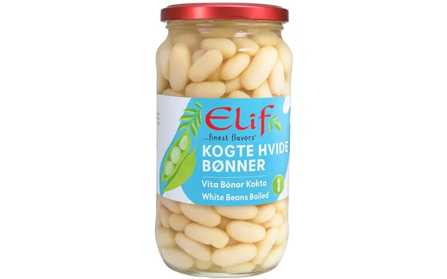 Elif Hvide Bønner 580 G