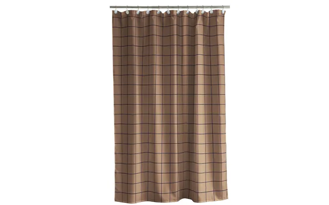 Badeforhæng, Warm Taupe - 180x200 Cm.