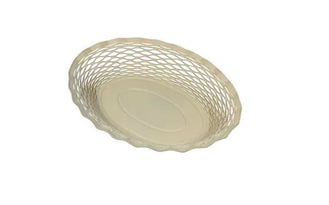 Brødkurv, Stor - Creme