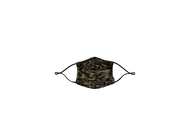 Camouflage Mundbind, 2 Filters Maske - Grøn
