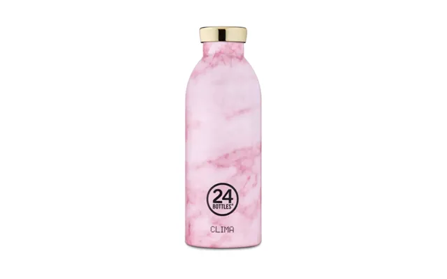 Clima Flaske, Pink Marble - 500 Ml.