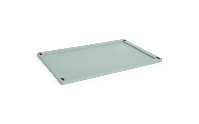 Colour Crate Plastic Låg - Sage Green