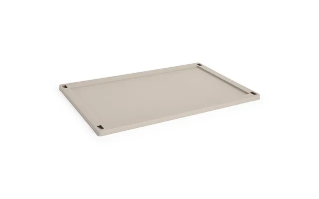 Colour Crate Plastic Låg - Warm Grey