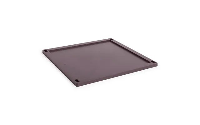 Colour Crate Plastic Square Låg - Bordeaux