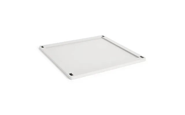 Colour Crate Plastic Square Låg - Off-white