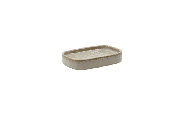 Datura Sæbeholder, Shellish Grey - L12 Cm.