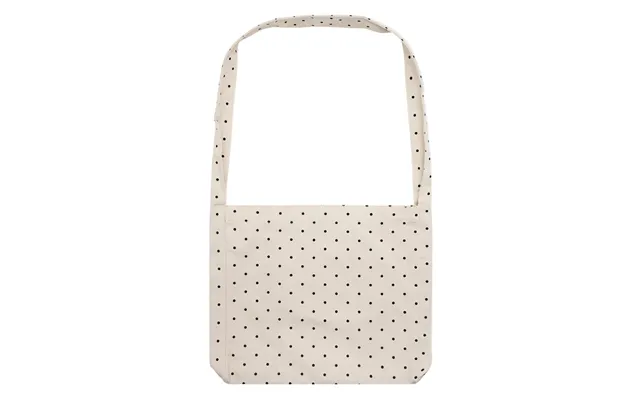 Dotted Crossbody Taske - Ecru Black Dots